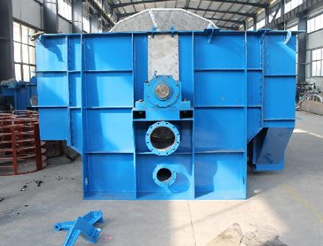 Working principle of single-effect separator